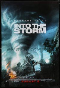 6k333 INTO THE STORM advance DS 1sh '14 Richard Armitage, tornado storm chaser action!