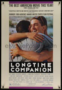 6k380 LONGTIME COMPANION 1sh '90 coping with AIDS, Stephen Caffrey, Patrick Cassidy!