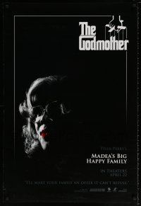 6k399 MADEA'S BIG HAPPY FAMILY teaser DS 1sh '11 wacky Godfather parody image and of Fujita art!