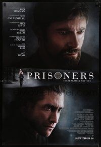 6k523 PRISONERS advance DS 1sh '13 image of Hugh Jackman & Jake Gyllenhaal!