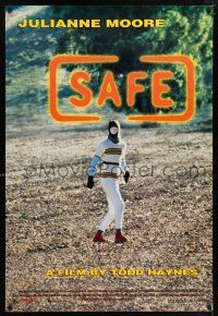 6k587 SAFE 1sh '95 Todd Haynes, Julianne Moore, strange image!