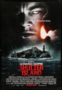 6k615 SHUTTER ISLAND coming soon style advance DS 1sh '10 Scorsese, DiCaprio, someone is missing!