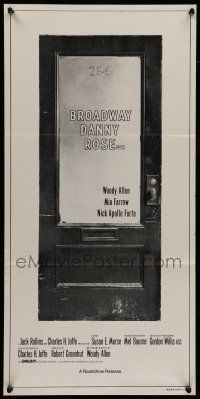 6s787 BROADWAY DANNY ROSE Aust daybill '84 talent agent Woody Allen, nominated for Best Director!