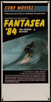 6s830 FANTASEA '84 Aust daybill '84 great close up surfing photo, a blast of ocean fever!