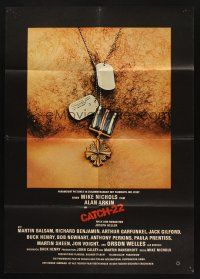 6s521 CATCH 22 German '70 directed by Mike Nichols, based on the novel by Joseph Heller!