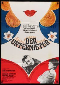 6s571 GOODBYE GIRL German '77 different art & image of Richard Dreyfuss & Marsha Mason!