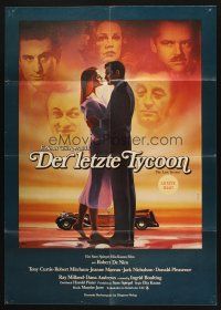6s590 LAST TYCOON German '76 Robert De Niro, Jeanne Moreau, Landi artwork!