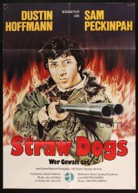 6s670 STRAW DOGS German R81 Susan George, art of Dustin Hoffman, directed by Sam Peckinpah!