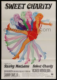6s671 SWEET CHARITY German '69 Bob Fosse musical starring Shirley MacLaine!