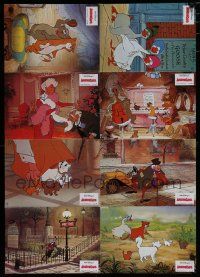 6s488 ARISTOCATS German LC poster '71 Walt Disney feline jazz musical cartoon, geese!