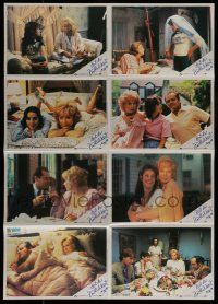 6s500 TERMS OF ENDEARMENT set 2 German LC poster '83 Debra Winger, Jack Nicholson, Shirley MacLaine