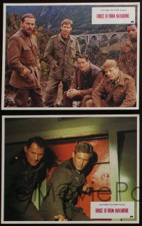 6s329 FORCE 10 FROM NAVARONE 12 French LCs '78 Robert Shaw, Harrison Ford, Franco Nero, Weathers!
