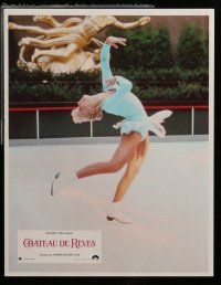 6s333 ICE CASTLES 12 French LCs '79 Robby Benson and sexy Lynn-Holly Johnson, ice skating!