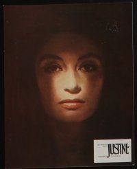 6s302 JUSTINE 18 French LCs '69 sexy Anouk Aimee is an animal, saint, mistress & lover!