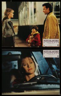 6s386 SLEEPLESS IN SEATTLE 8 French LCs '93 Nora Ephron directed, romantic Tom Hanks & Meg Ryan!