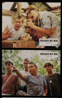 6s343 STAND BY ME 12 French LCs '87 Rob Reiner, River Phoenix, Corey Feldman,Jerry O'Connell,Wheaton