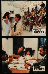 6s364 THREE BROTHERS 9 French LCs '82 Francesco Rosi's Tre fratelli, Philippe Noiret