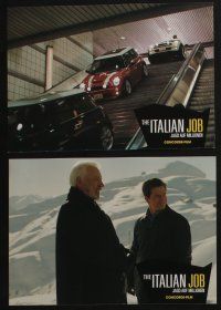 6s471 ITALIAN JOB 8 German LCs '03 Mark Wahlberg, sexy Charlize Theron, Edward Norton, different!
