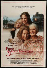 6t237 FRIED GREEN TOMATOES English 1sh '92 Kathy Bates, Jessica Tandy, Mary-Louise Parker!