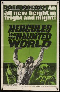 6t330 HERCULES IN THE HAUNTED WORLD 1sh '64 Mario Bava, an all new height in fright & might!