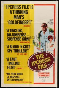 6t380 IPCRESS FILE 1sh '65 Michael Caine in the most daring sexpionage story you will ever see!