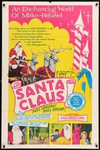 6t669 SANTA CLAUS 1sh R69 wonderful Christmas images of Santa Claus & Devil!