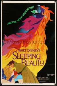 6t720 SLEEPING BEAUTY style A 1sh R70 Walt Disney cartoon fairy tale fantasy classic!