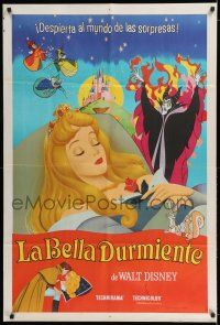 6w373 SLEEPING BEAUTY Argentinean R60s Walt Disney cartoon fairy tale fantasy classic!