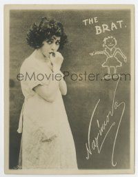 6x086 BRAT deluxe 6.5x8.5 still '19 Alla Nazimova repentant & standing by blackboard, lost film