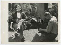 6x102 CAMILLE candid 8x11 key book still '37 Robert Taylor holds his smile being shot by Big Bertha
