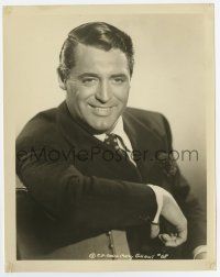 6x109 CARY GRANT 8x10.25 still '39 great head & shoulders smiling c/u from His Girl Friday!