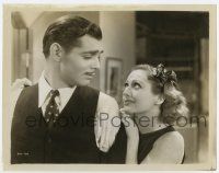 6x148 DANCING LADY 8x10.25 still '33 Clark Gable stares at Joan Crawford, who wants something!