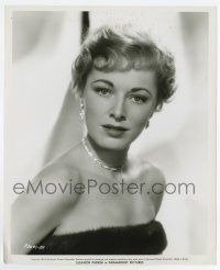 6x189 ELEANOR PARKER 8.25x10 still '53 sexy close up in strapless fur-trimmed dress by Bud Fraker!