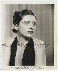 6x366 KAY FRANCIS 8.25x10 still '37 cool semi-profile portrait in halter top dress from First Lady!