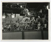 6x368 KENTUCKY candid 8x10 still '38 director David Butler with camera on steep incline with hoist!