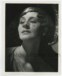 6x504 NORMA SHEARER deluxe 8x10 still '30s close portrait of the beautiful veiled star by Hurrell!