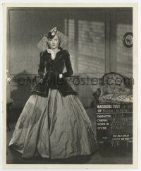 6x507 OLD MAID wardrobe test 8.25x10 still '39 Miriam Hopkins as Delia in carriage room costume!