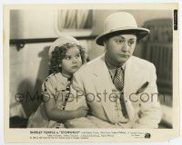 6x656 STOWAWAY 8x10.25 still '36 c/u of adorable Shirley Temple clutching Robert Young's arm!