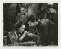 6x658 STRANGE CARGO deluxe 8x10 still '40 Ian Hunter watches Joan Crawford & Clark Gable with cup!