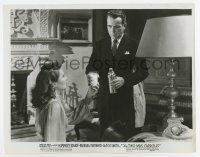 6x715 TWO MRS. CARROLLS 8x10.25 still '47 Humphrey Bogart hands a drink to sexy Barbara Stanwyck!