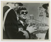 6x770 YEARS OF LIGHTNING DAY OF DRUMS 8.25x10 still '66 President John F. Kennedy on battleship!