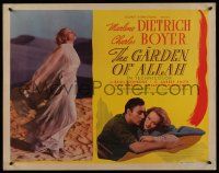 6y175 GARDEN OF ALLAH 1/2sh R45 Marlene Dietrich & Charles Boyer in a secret paradise of love!