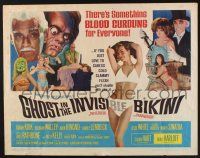 6y183 GHOST IN THE INVISIBLE BIKINI 1/2sh '66 Boris Karloff + sexy girls & wacky horror images!