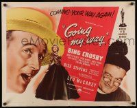 6y192 GOING MY WAY 1/2sh R50 Bing Crosby, Stevens & Barry Fitzgerald in Leo McCarey's classic!