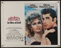 6y195 GREASE 1/2sh '78 John Travolta & Olivia Newton-John in a most classic musical!