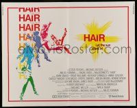 6y203 HAIR 1/2sh '79 Forman, Treat Williams, musical, let the sun shine in!