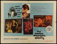 6y210 HELEN MORGAN STORY 1/2sh '57 Paul Newman loves pianist Ann Blyth, her songs, and her sins!