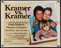 6y249 KRAMER VS. KRAMER 1/2sh '79 Dustin Hoffman, Meryl Streep, child custody & divorce!