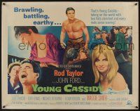6y416 YOUNG CASSIDY 1/2sh '65 John Ford, bellowing, brawling, womanizing Rod Taylor!