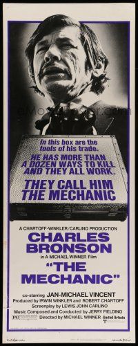 6y660 MECHANIC insert '72 Charles Bronson has more than a dozen ways to kill, and they all work!